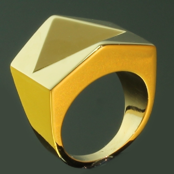 Artist Jewelry Chris Steenbergen gold ring